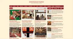 Desktop Screenshot of indonesianpapist.com